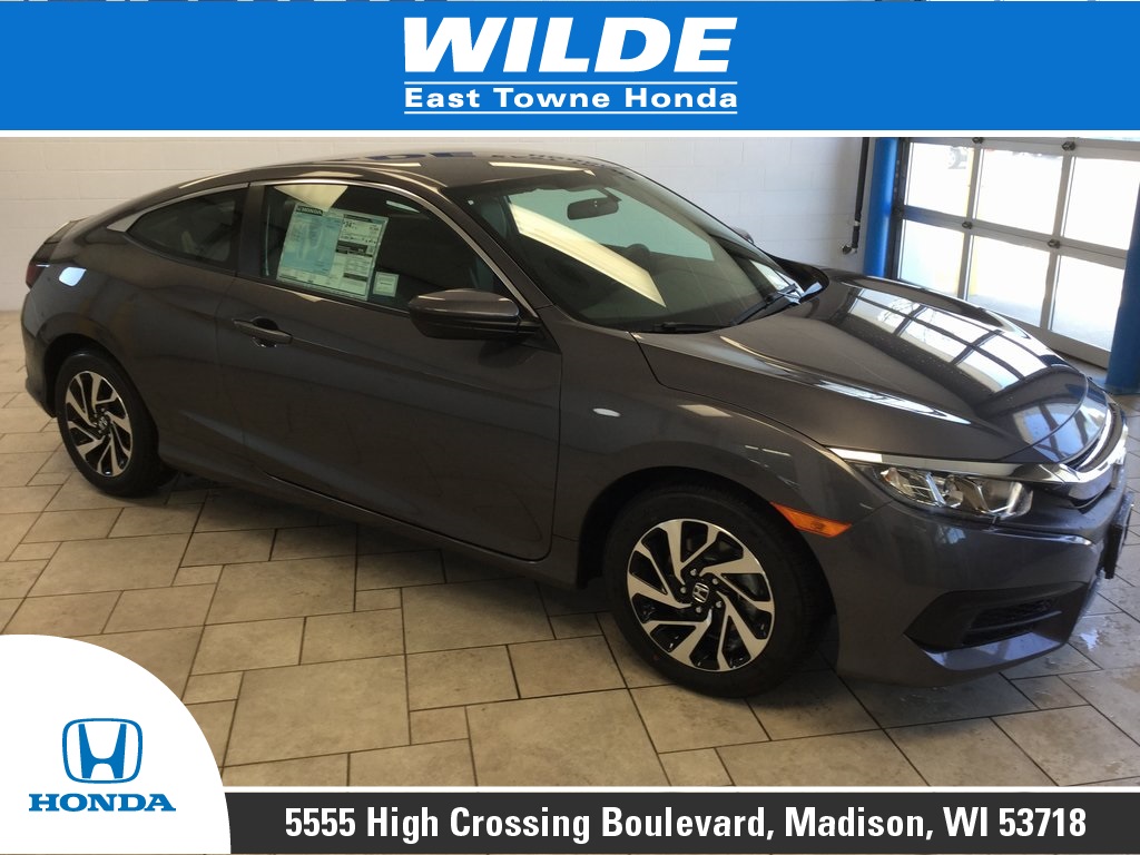 New 2018 Honda Civic Lx 2d Coupe In Madison 21498 Wilde East New 2018 Honda Civic Lx